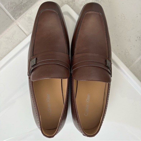 Calvin Klein Brown Men\'s Loafers Size 9 main image 13